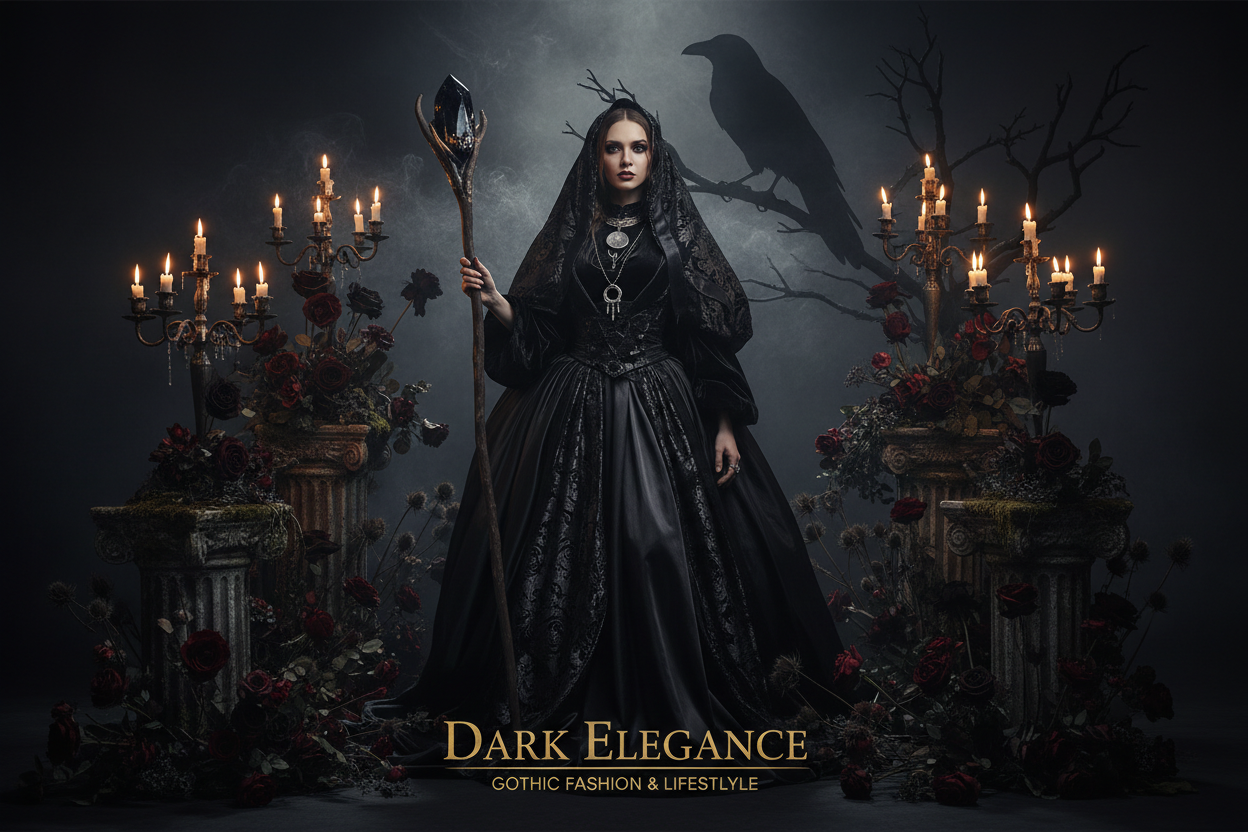 Dark Elegance Gothic Hero
